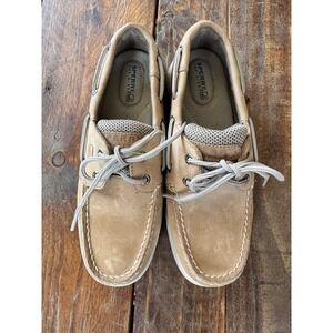 Sperry Top-sided Leather Boat Shoe Clean Women's 6m Summer Loafer Casual Comfort